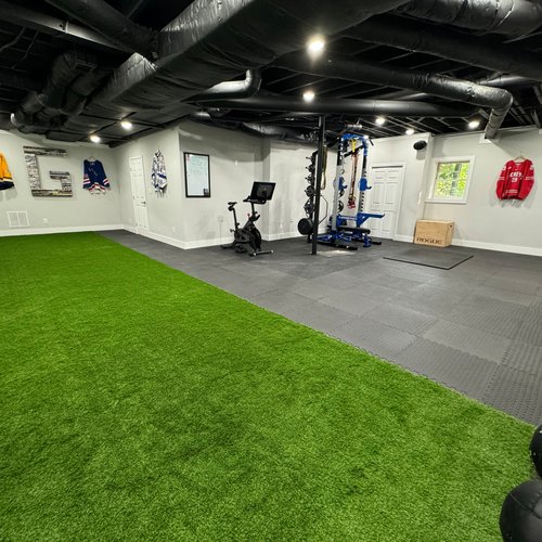 Gym turf flooring by Marquis Floors in Lilburn, GA