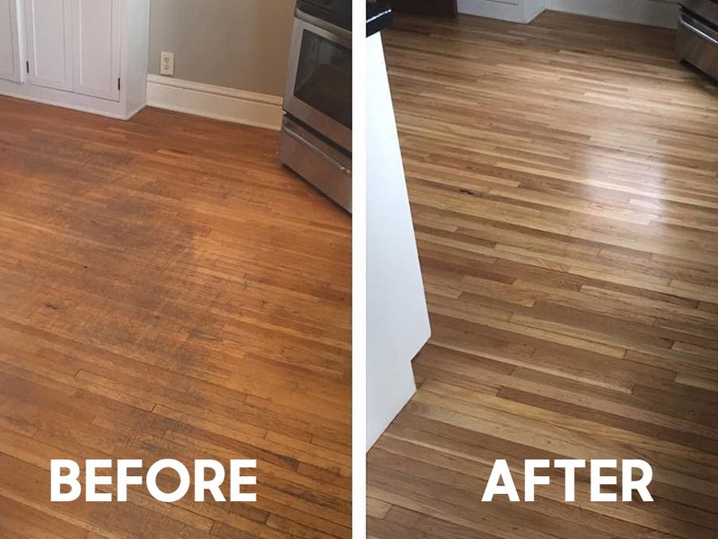 Sanding and refinishing services provided by Marquis Floors in Lilburn, GA