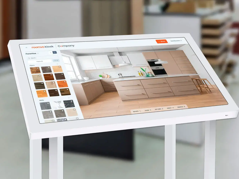 Roomvo Visualizer Kiosk